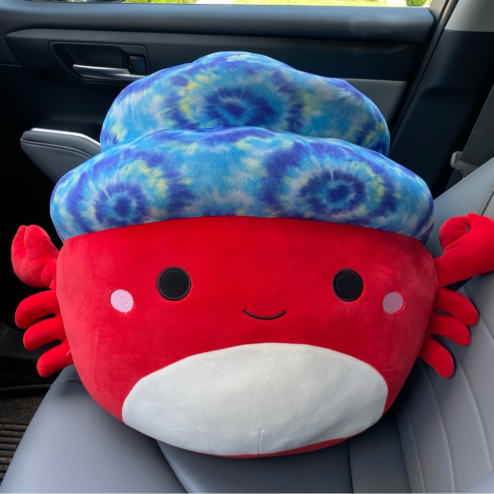 Indie The Hermit Crab Squishmallow 20” Large Very Rare